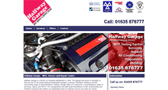 Desktop Screenshot of halfwaygarage.co.uk
